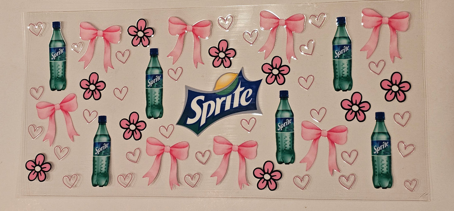 Green clear soda
